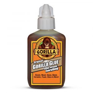 Bottle of original gorilla glue