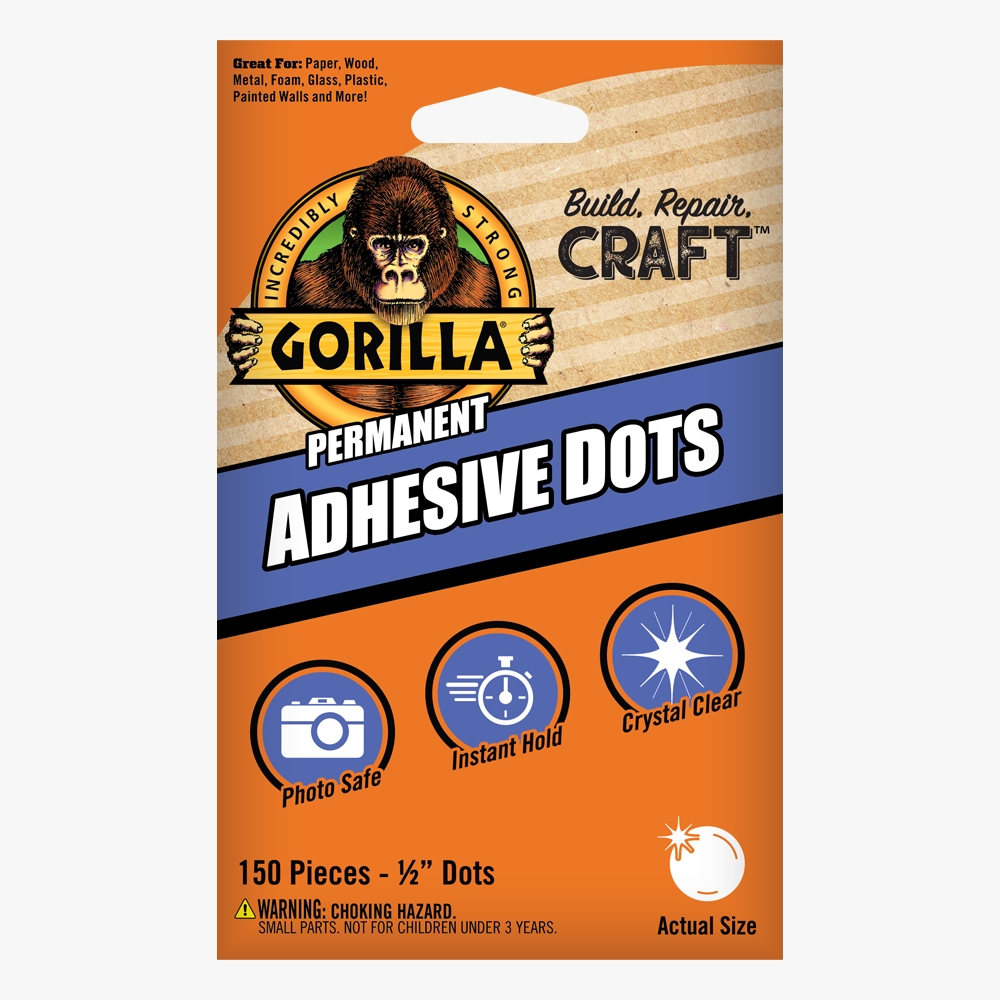 Gorilla Permanent Adhesive Dots