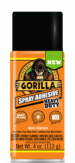 Gorilla 4oz Spray Mockup | Gorilla Glue | Gorilla Glue