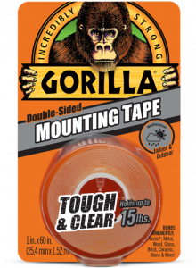 Gorilla Mounting Tape - Tough & Clear